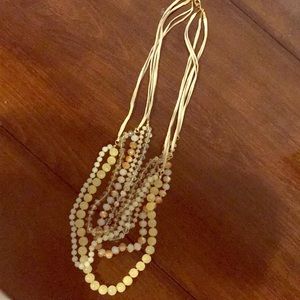 Loft multi strand necklace